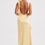 Peggy Maxi Dress - Lemon - Image 2