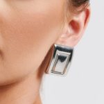 London Earrings - Silver - Image 2