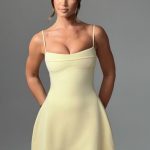 Dakota Mini Dress - Lemon