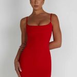 Estee Mini Dress - Red - Image 5