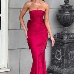 Felicity Maxi Dress - Red - Image 4