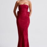 Felicity Maxi Dress - Red - Image 6