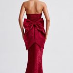 Felicity Maxi Dress - Red - Image 7