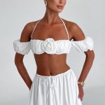 Carmen Top - Ivory - Image 4