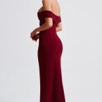 Bex Midi Dress - Burgundy - Image 8