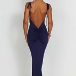 Sanya Maxi Dress - Navy - Image 5