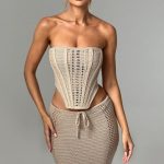 Carly Corset - Beige - Image 3