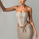 Carly Corset - Beige - Image 4
