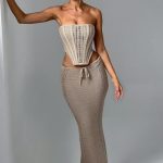 Carly Corset - Beige - Image 5