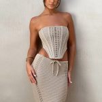 Carly Corset - Beige - Image 6