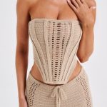 Carly Corset - Beige - Image 8