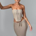 Carly Corset - Beige - Image 10