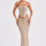 Carly Corset - Beige - Image 15