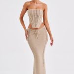 Carly Corset - Beige - Image 16