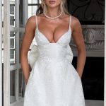 Zoella Mini Dress - Ivory