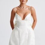 Zoella Mini Dress - Ivory - Image 10
