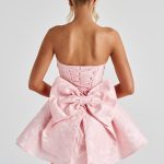 Salome Mini Dress - Blush - Image 3