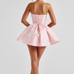 Salome Mini Dress - Blush - Image 4