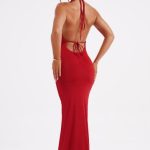 Nala Maxi Dress - Red - Image 2