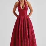 Effie Midi Dress - Red - Image 5