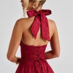 Effie Midi Dress - Red - Image 6