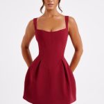 Janiyah Mini Dress - Wine