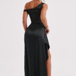 Juliene Maxi Dress - Black - Image 3