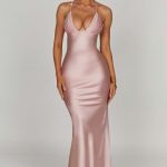 Miriam Maxi Dress - Blush - Image 4