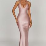 Miriam Maxi Dress - Blush - Image 5