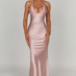Miriam Maxi Dress - Blush - Image 6