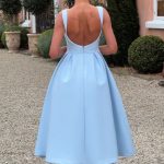 Clarabella Midi Dress - Blue - Image 2