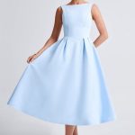Clarabella Midi Dress - Blue - Image 8