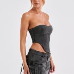 Yasie Corset - Black - Image 5