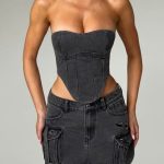 Yasie Corset - Black - Image 6