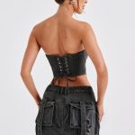 Yasie Corset - Black - Image 12
