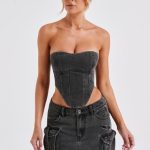Yasie Corset - Black - Image 13