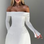 Grace Skort - Ivory - Image 4
