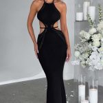 Delia Maxi Dress - Black
