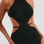 Delia Maxi Dress - Black - Image 4