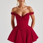 Elva Playsuit - Red