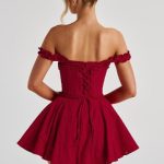 Elva Playsuit - Red - Image 3