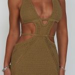 Arabella Maxi Dress - Khaki - Image 14