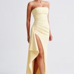 Zafira Maxi Dress - Lemon - Image 11