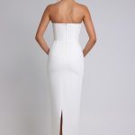 Roxanne Midaxi Dress - Ivory - Image 11