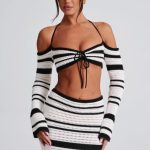 Georgia Top - Black/White - Image 7