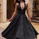 Effie Midi Dress - Black