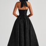Effie Midi Dress - Black - Image 2