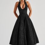 Effie Midi Dress - Black - Image 6