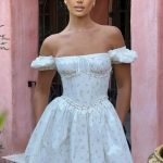 Penelope Mini Dress - Blush Floral Print