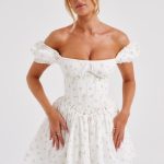 Penelope Mini Dress - Blush Floral Print - Image 7